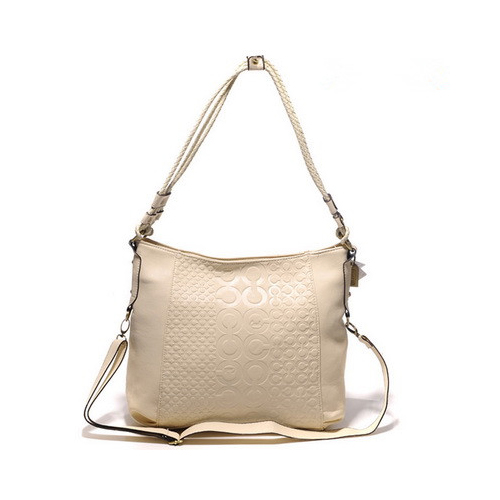 Coach In Monogram Medium White Crossbody Bags DGT | Women